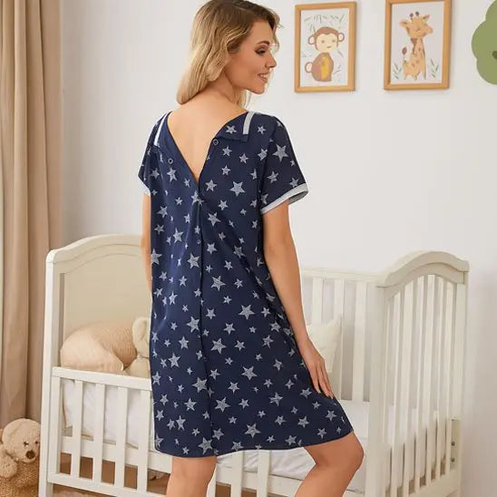 Chemise de nuit allaitement - Monde Ă  maman