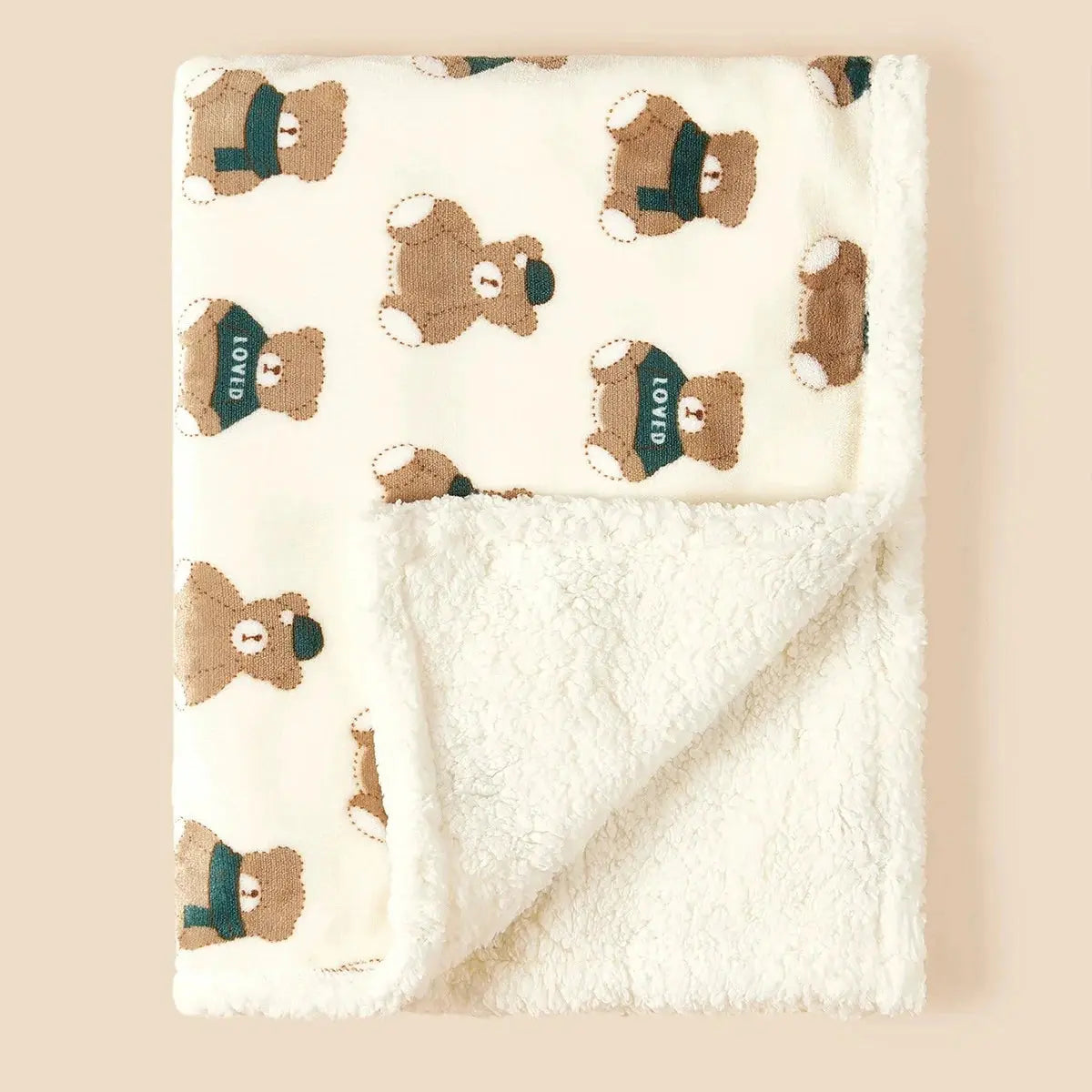 Couverture polaire pour bébé - Monde à maman