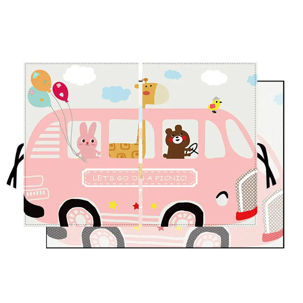 Pare-soleil-enfant-autobus-rose