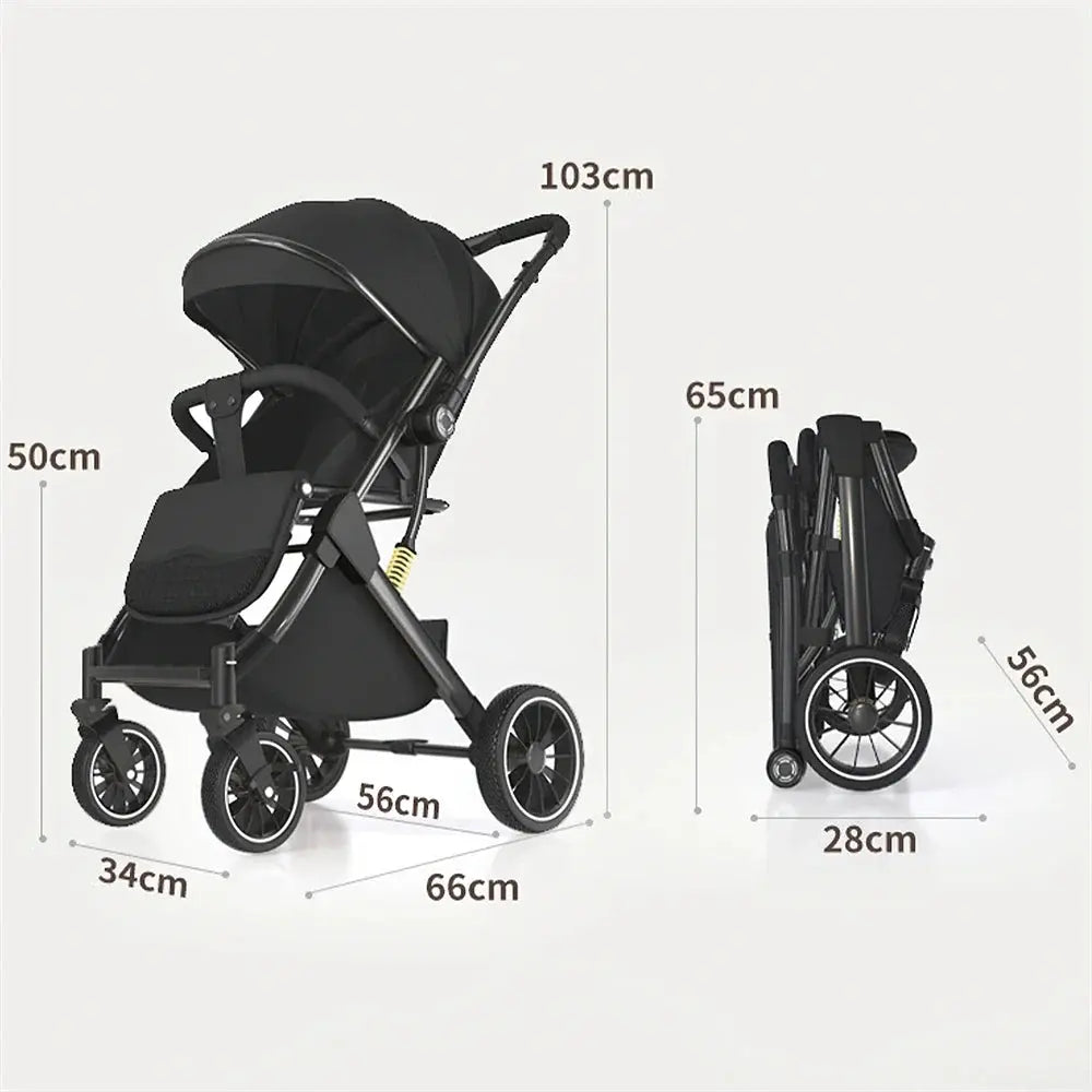 Poussette compacte deluxe - Monde Ă  maman