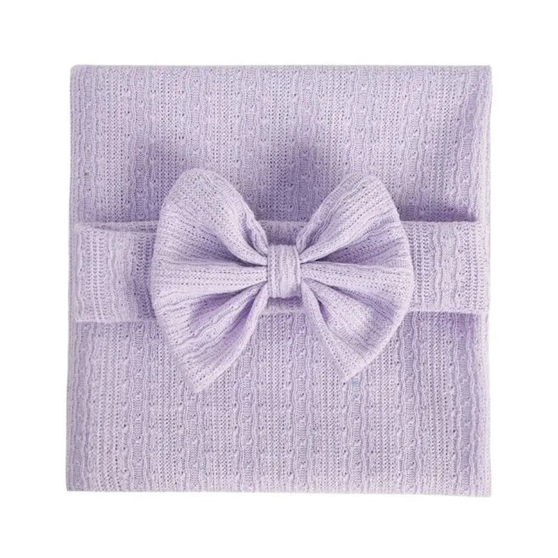 Bandeau et couverture pour bébé - Monde à maman