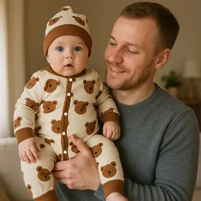 Barboteuse Bébé Confortable | DoudouCâlins Monde à maman