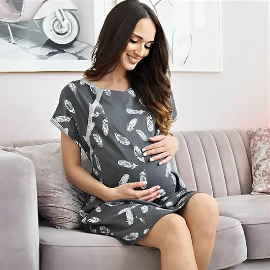 Chemise de nuit allaitement confortable - Monde Ă  maman