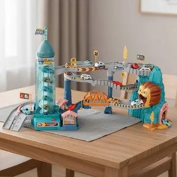 Circuit voiture enfant - Monde Ă  maman
