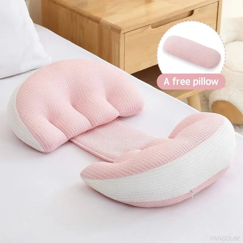 Coussin de grossesse rose - Monde à maman