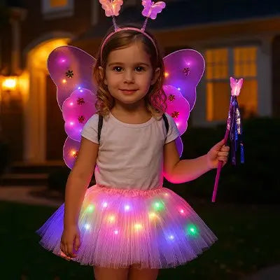 Déguisement enfant | Fée Lumineuse LED Monde à maman