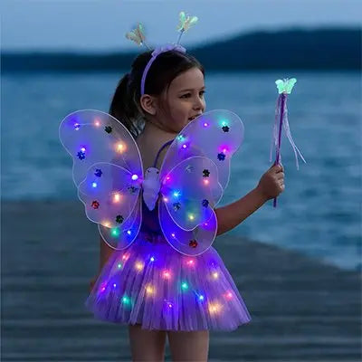 Déguisement enfant | Fée Lumineuse LED Monde à maman