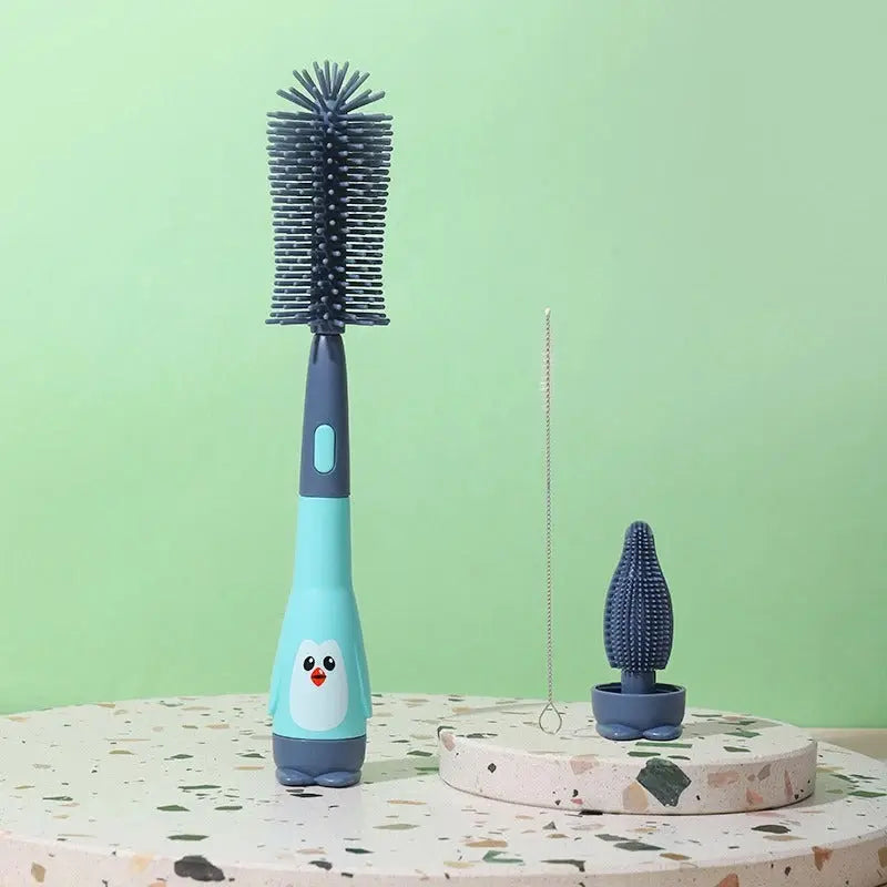 Goupillon biberon | Double Action Ergonomique Monde Ă  maman