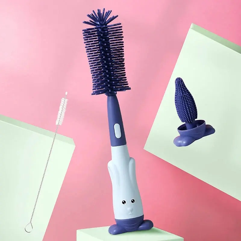 Goupillon biberon | Double Action Ergonomique Monde Ă  maman
