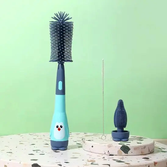 Goupillon biberon | Double Action Ergonomique Monde Ă  maman