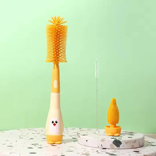 Goupillon biberon | Double Action Ergonomique Monde Ă  maman