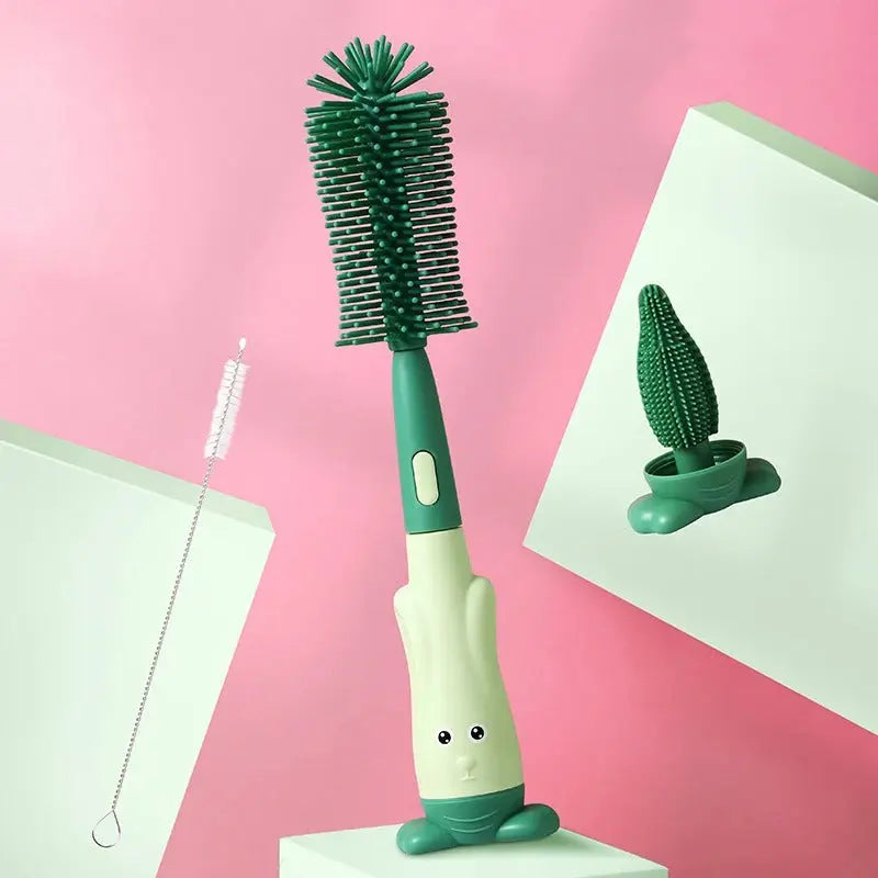 Goupillon biberon | Double Action Ergonomique Monde Ă  maman