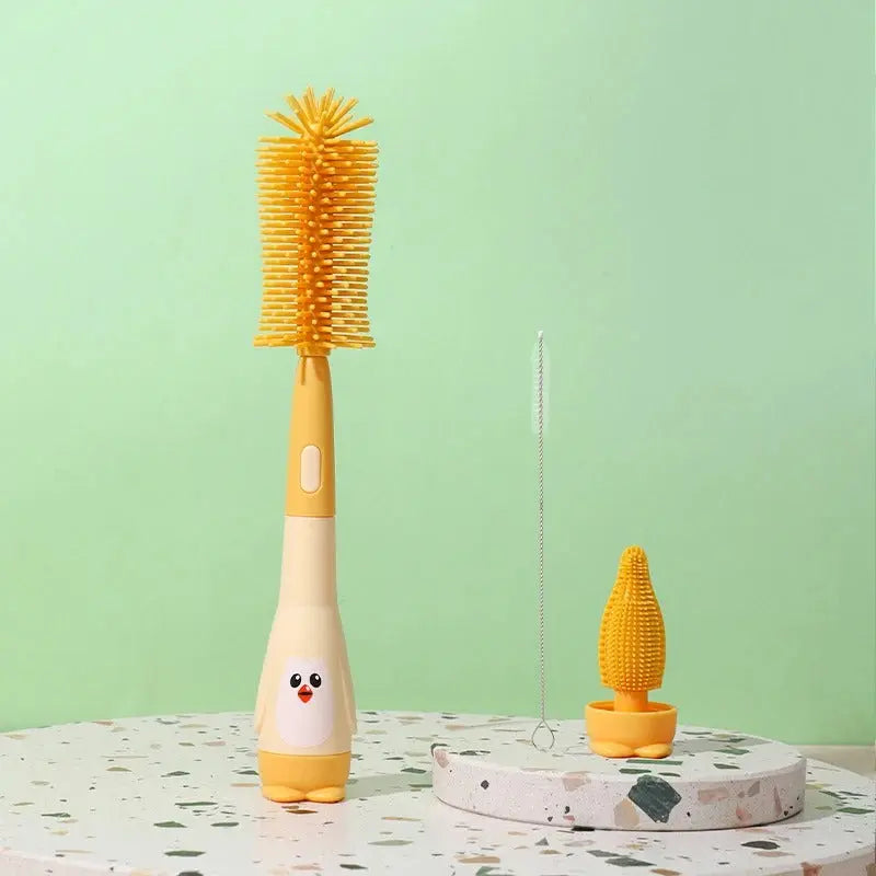 Goupillon biberon | Double Action Ergonomique Monde Ă  maman