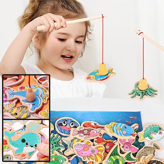 Jeu Pêche magnétique - Monde à maman