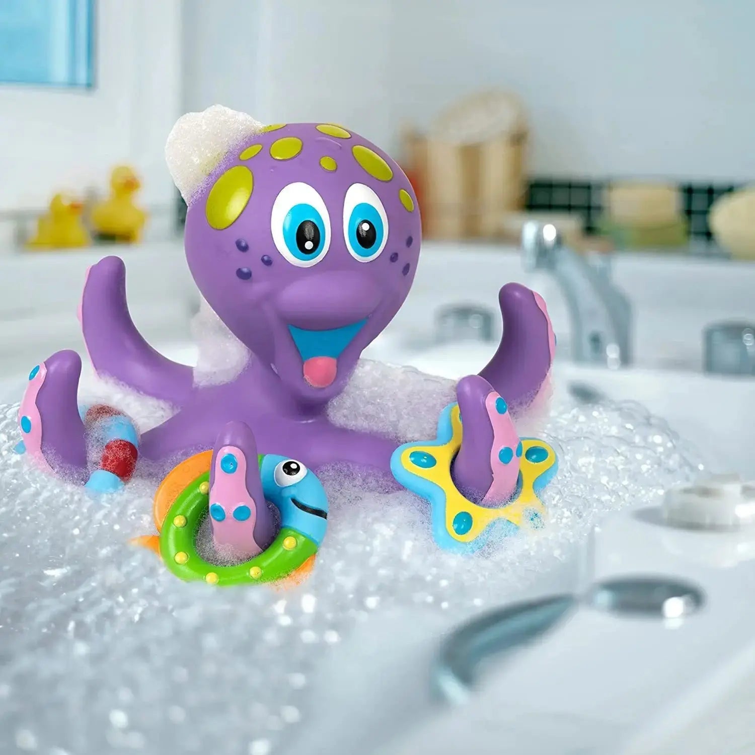 Jouet de bain - pieuvre - Monde à maman