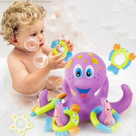 Jouet de bain - pieuvre - Monde à maman