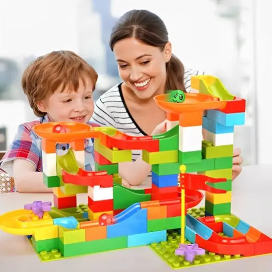 Labyrinthe de construction - Monde Ă maman