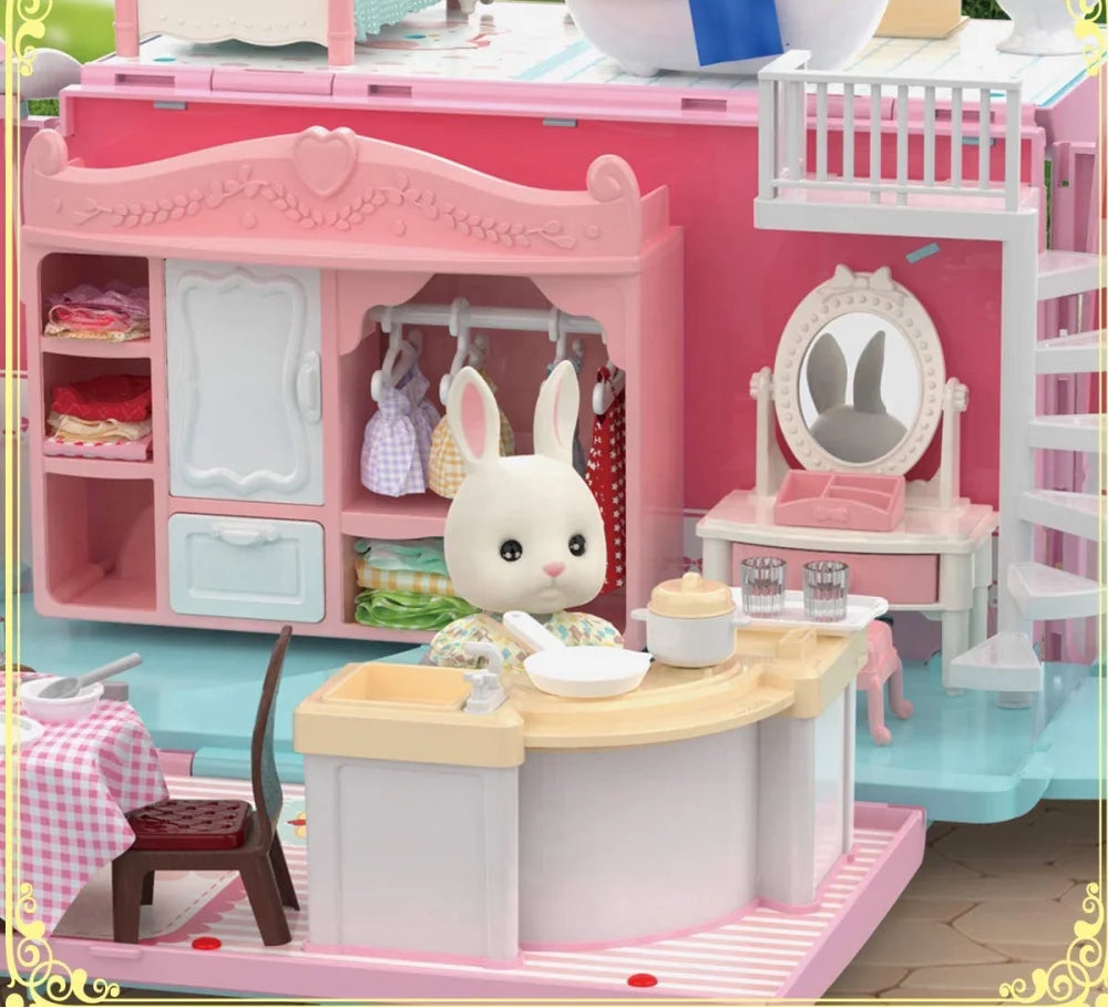 maison de poupée Koala avec cuisine