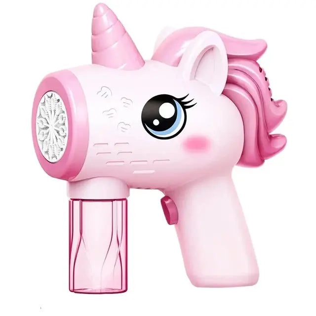 pistolet a bulle rose licorne