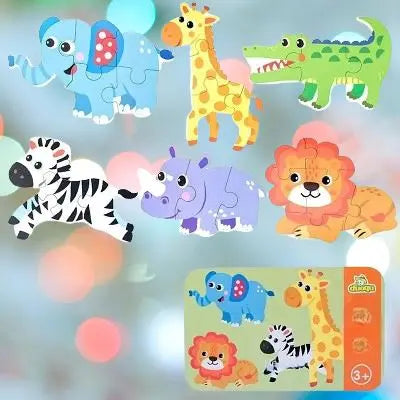 Puzzle Montessori Sauvage