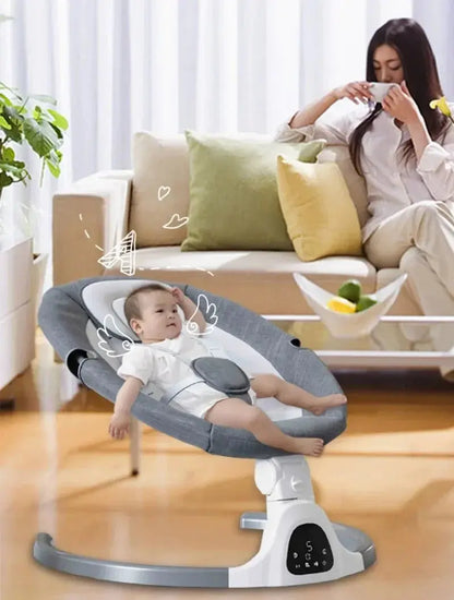 Balancelle électrique pour bébé - Monde à maman