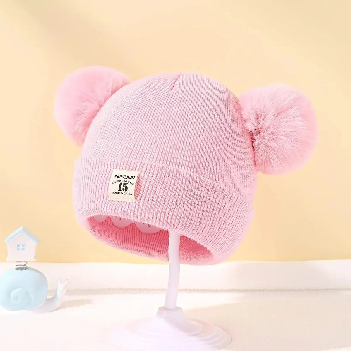 Tuque à pompons pour bébé - Monde à maman