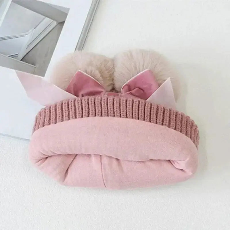 Bonnet à pompons - Monde à maman