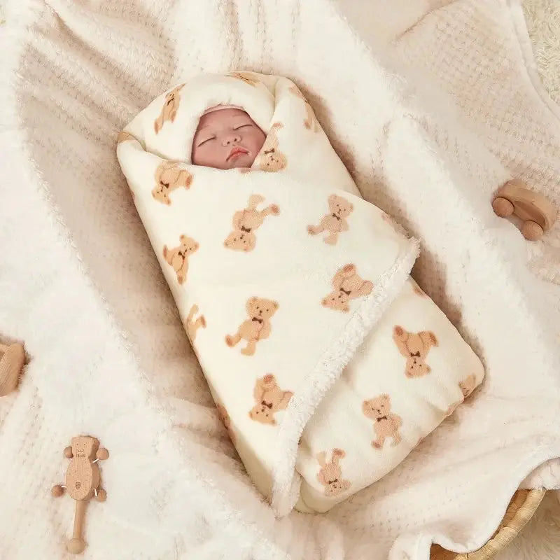 Couverture polaire pour bébé - Monde à maman