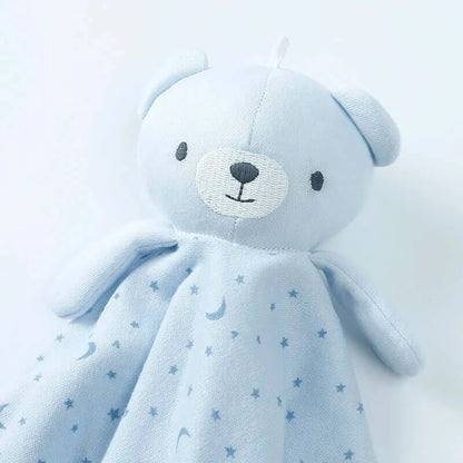 Doudou bébé bleu ciel - Monde à maman