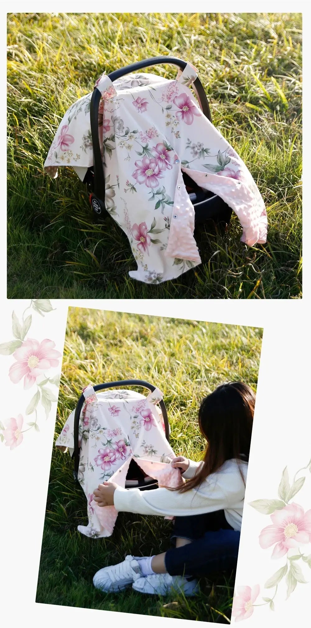 Couverture pour Siège de Voiture Bébé - Monde à maman