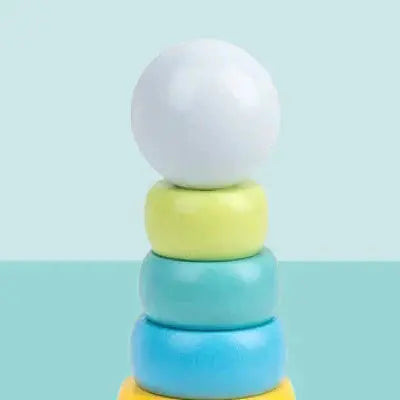 Jouet en Bois - WoodenToys™ - Tour Macaron - Monde à maman