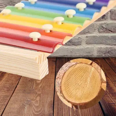 Jouet en Bois - WoodenToys™ - Xylophone - Monde à maman