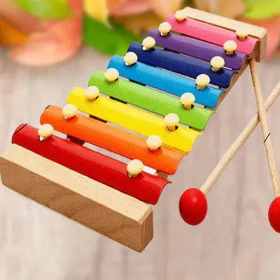 Jouet en Bois - WoodenToys™ - Xylophone - Monde à maman