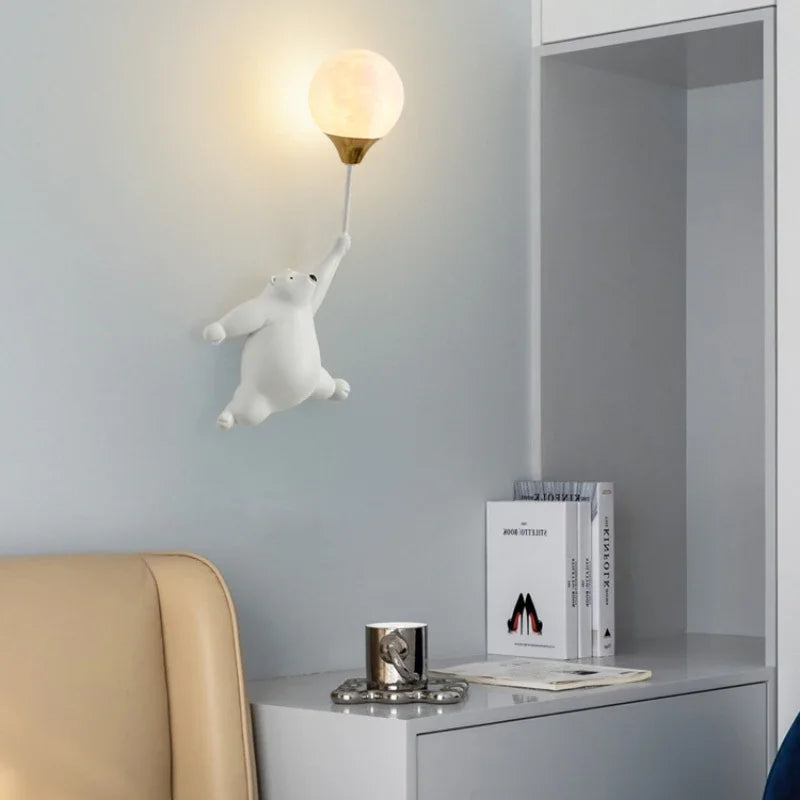 Lampe-Murale-enfant-blanche