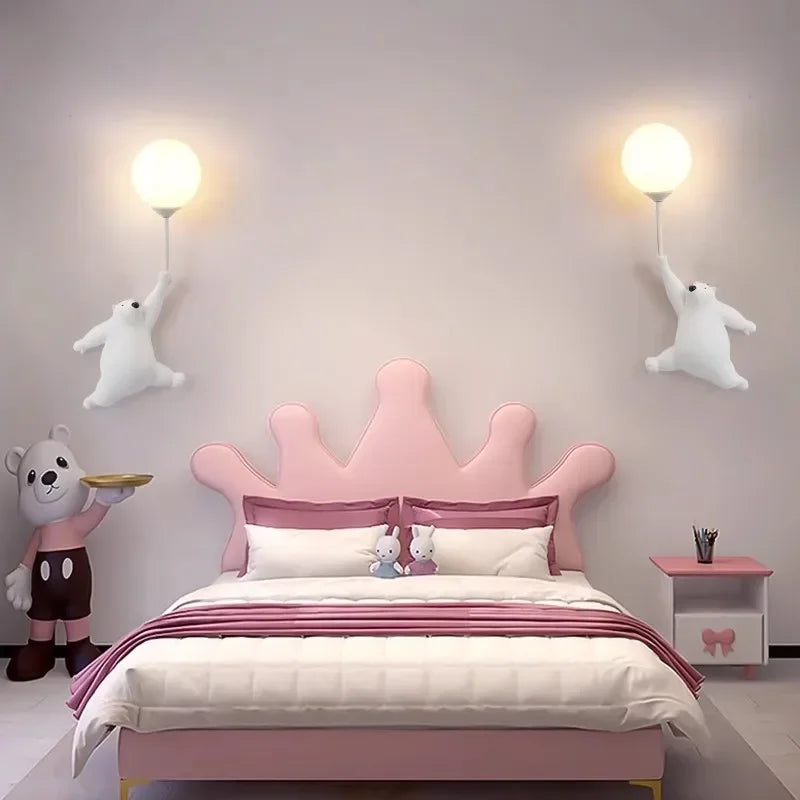 Lampes-Murales-enfant-blanc