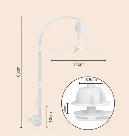 Mobile de lit de bébé - Monde à maman
