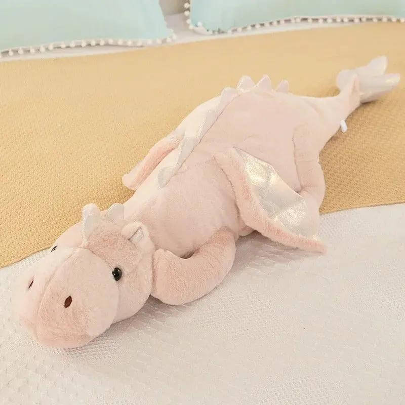 Peluche dragon rose - Monde à maman