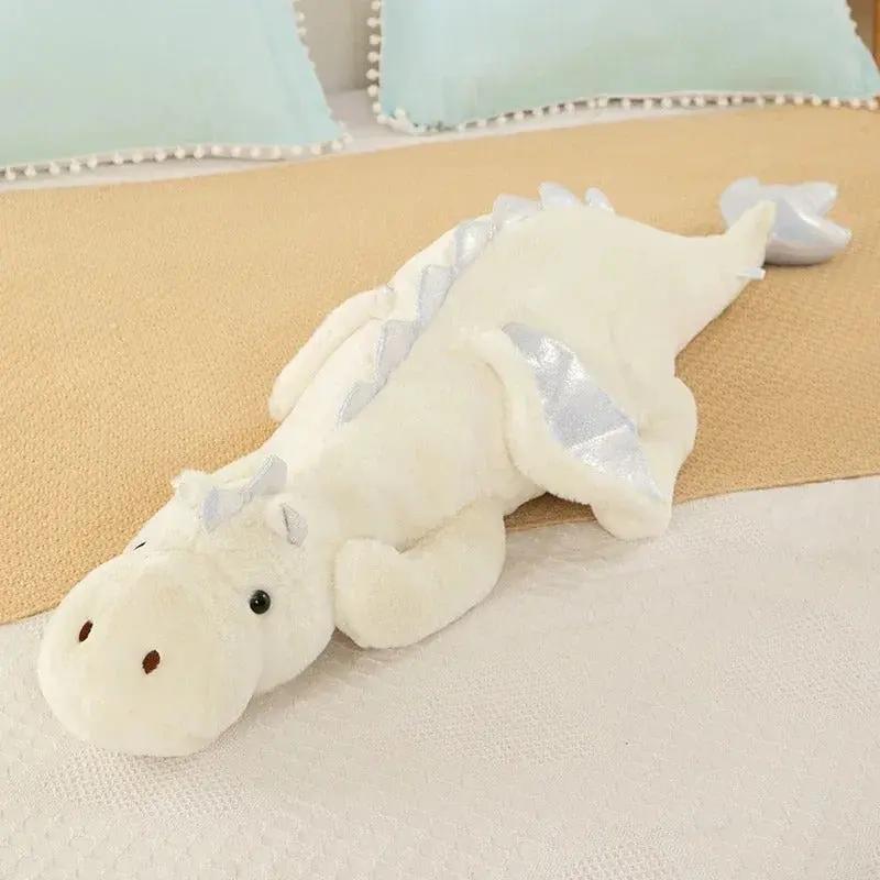 peluche dragon blanc - Monde à maman