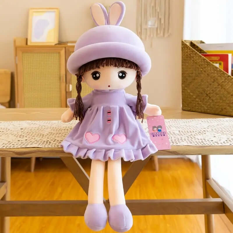 Poupée de chiffon coton pour fille – Monde à maman