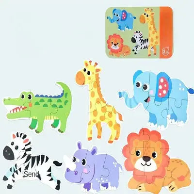 Puzzle Montessori Sauvage- BabyPuzzle™ - Sauvage - Monde à maman