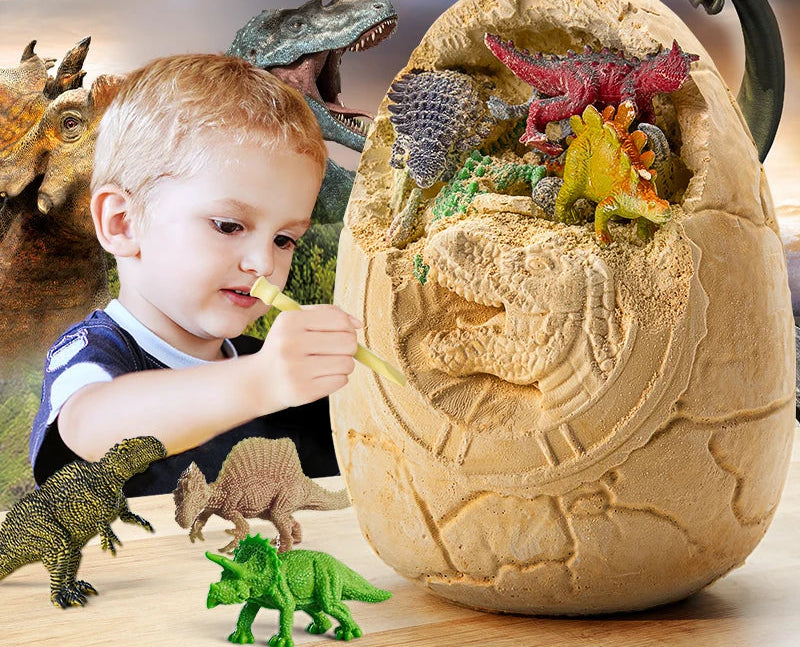 Kit d'excavation de fossiles dinosaures | Paléo Explorer