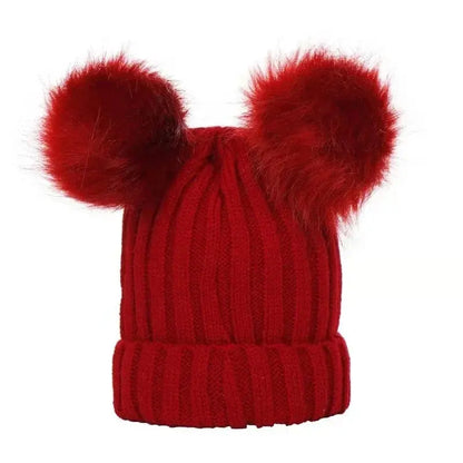 Tuque-a-a pompons-rouge-monde-a-maman