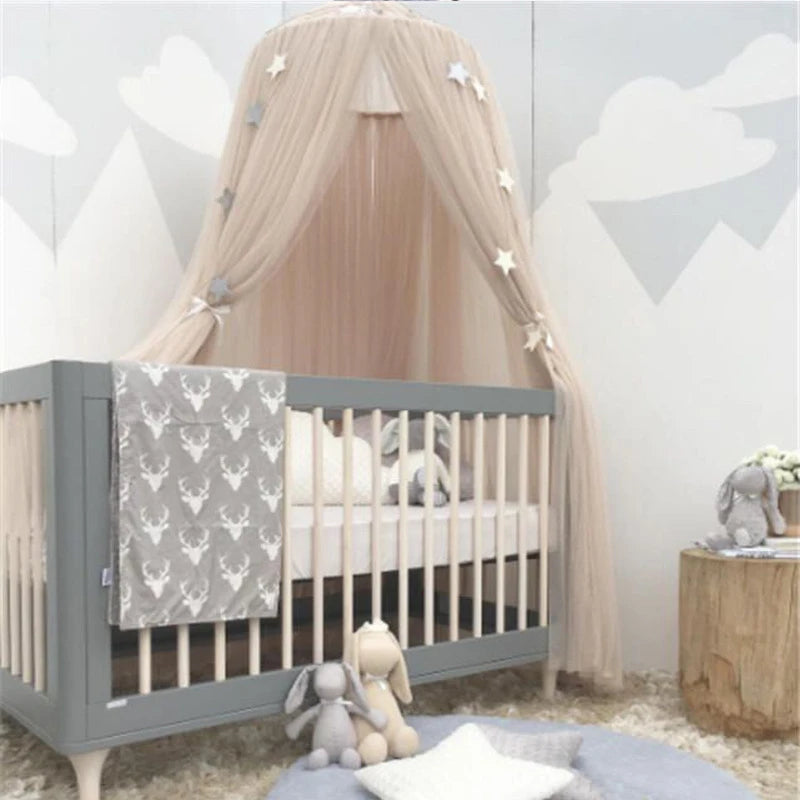 Tente-de-lit-tulle-beige