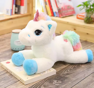 Peluche-licorne-bleu