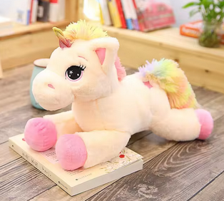 Peluche-licorne-rose