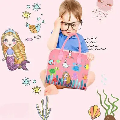 Tableau d'Activité Montessori - MontessoriBoard™ - Sirène - Monde à maman