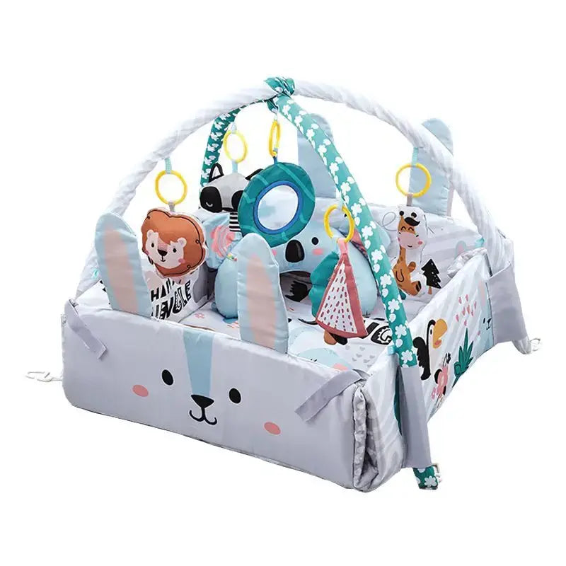 Tapis d'éveil modulable couleurs pastel enfant – Monde à maman