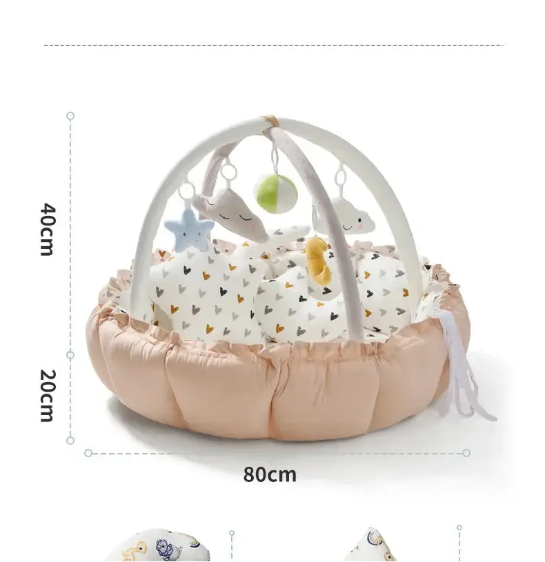 Tapis d'éveil colorés pour éveil bébé - Monde à maman