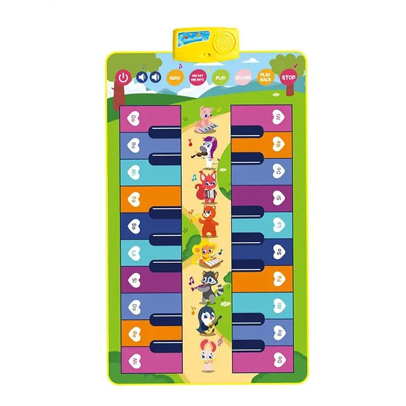 Tapis d'Éveil - CarpetPiano™ - Monde à maman