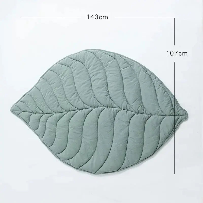 Tapis d'éveil coton vert - Monde à maman